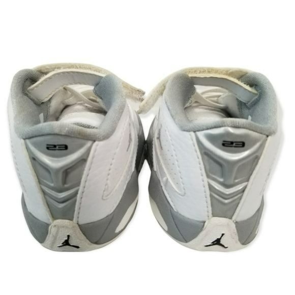Nike Jordan B Loyal Low White Baby Shoes Size 4C - Picture 5 of 12